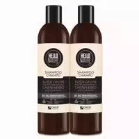 Hello Nature Haarshampoo mit Black Caviar Pflege für Geschwächtes Haar