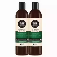 Hello Nature Haarshampoo Hanföl Cannabis Naturkosmetik für Haarpflege