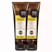 Hello Nature Tagescreme Body Milk Balm mit Marula Öl gegen Trockene Haut