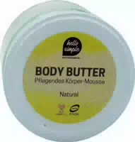 Hello Simple Body Butter Natural