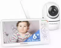 Hellobaby 6 Zoll Baby Monitor mit Kamera 1 st