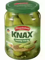 Hengstenberg Knax Gewürzgurken Knackig Würzig