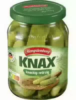 Hengstenberg Knax Gewürzgurken Knackig Würzig