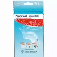 Medcoat Schluckhilfe Gel Erdbeere 30 St Gel
