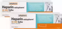 Heparin Ratiopharm 60 000 Salbe 2 X 150 g