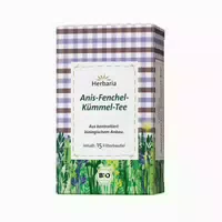 Herbaria Anis Fenchel Kümmel Tee Bio 30 g