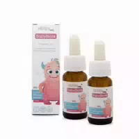 Herby Family Babybiotik Tropfen für Babys und Kinder mit Vitamin D3 und Probiotischen Kulturen