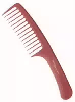 Hercules Sägemann Carbon Großer Griffkamm C12 Rot 9