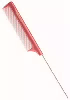 Hercules Sägemann Carbon Nadelstielkamm C18 Rot 8¾