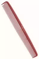 Hercules Sägemann Carbon Universalkamm mit Abteilzahn C2 Rot 8½