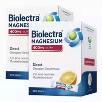 Biolectra Magnesium 400 Mg Doppelpack 2x100 St