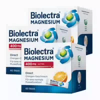 Biolectra Magnesium 400 Mg Dreierpack 3x60 St
