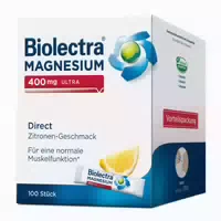 Biolectra Magnesium 400 Mg Ultra Direct Zitrone 60 St Pellets