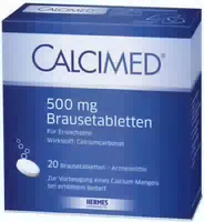 Calcimed 500mg 20 St Brausetabletten