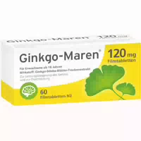 Ginkgo Maren 120mg 60 st Filmtabletten