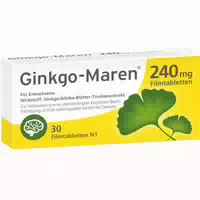 Ginkgo Maren 240mg 30 st Filmtabletten