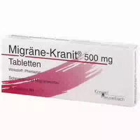 Migräne Kranit 500mg 100 st Tabletten
