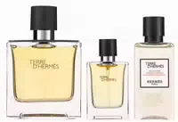 Hermès Terre D`hermès Parfum Set 75 ml 15 ml 40 ml Duschgel