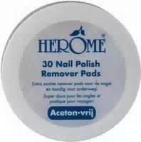 Herôme Caring Nail Polish Remover Pads