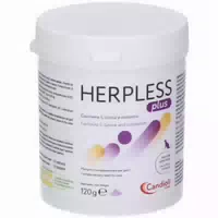 Herpless Plus Pulver 120 g Candioli
