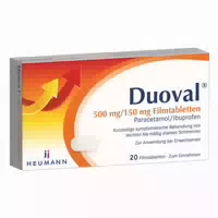 Heumann Duoval 500 mg 150 mg Filmtabletten