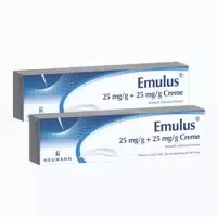 Emulus 25 mg g 25 mg g Creme Doppelpack 2x30 g