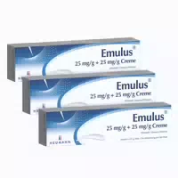 Emulus 25 mg g 25 mg g Creme Dreierpack 3x30 g