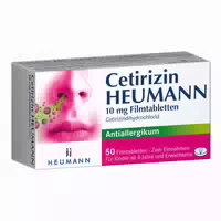 Heumann Cetirizin 10 mg Filmtabletten 50 st