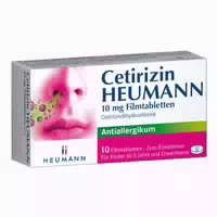 Heumann Cetirizin 10 mg Filmtabletten 20 st