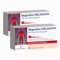 Heumann Ibuprofen 400 mg Doppelpack 2x50 st