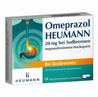 Omeprazol Heumann 20mg Bei Sodbrennen 14 St Magensaftresistente Hartkapseln