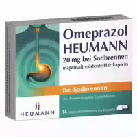 Omeprazol Heumann 20mg Bei Sodbrennen 14 St Magensaftresistente Hartkapseln
