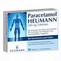 Paracetamol Heumann 500 mg Tabletten bei Schmerzen und Fieber