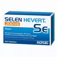 Selen Hevert Pflanzlich 200 Μg Kapseln 60 St