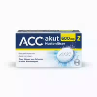 Acc Akut 600 mg bei Husten Schleimlöser bei Husten, 1 Brausetablette Täglich