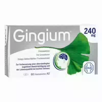 Gingium 240 mg 60 st Filmtabletten