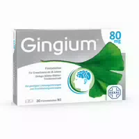 Gingium 80 mg 30 st Filmtabletten