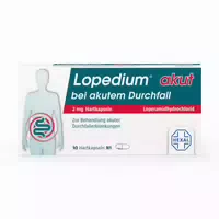 Lopedium Akut 10 st Hartkapseln