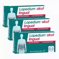 Lopedium Akut Lingual 2 mg Schmelztab 5x10 st