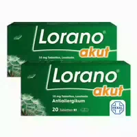 Lorano Akut Antiallergikum Doppelpack 2x20 St