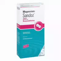 Magnesium Sandoz 243 Mg 40 St Brausetabletten