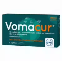 Vomacur 70 Mg Zäpfchen