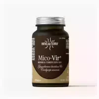 Mico Vir Bio Pilzextrakt Cordyceps Und Reishi Glas 70 St