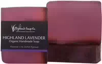 Highland Soap Organic Glycerine Soap 150g Highland Lavender