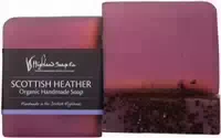 Highland Soap Organic Glycerine Soap 150g Scottish Heather