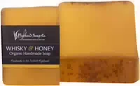 Highland Soap Organic Glycerine Soap 150g Whisky & Honey