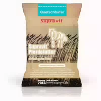 Supravit Hafer Gequetscht 20kg Pferdefutter mit Hohem Energiegehalt 20 kg