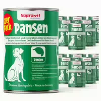 Supravit Hundenassfutter mit Pansen 12 X 410g 4920 g