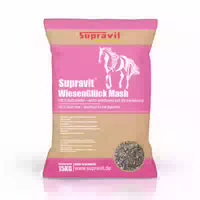 Supravit Pferdefutter Mash | Schmackhaftes & Energiereiches Pferdefutter für Pferde 15 kg