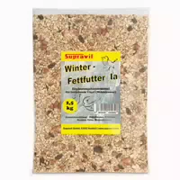 Supravit Premium Fettfutter Für Wildvögel Schmackhaftes Vogelfutter & Winterfutter Für Vögel Fettreiches Wildvogelfutter Als Energielieferant Im Winter 2,5 Kg